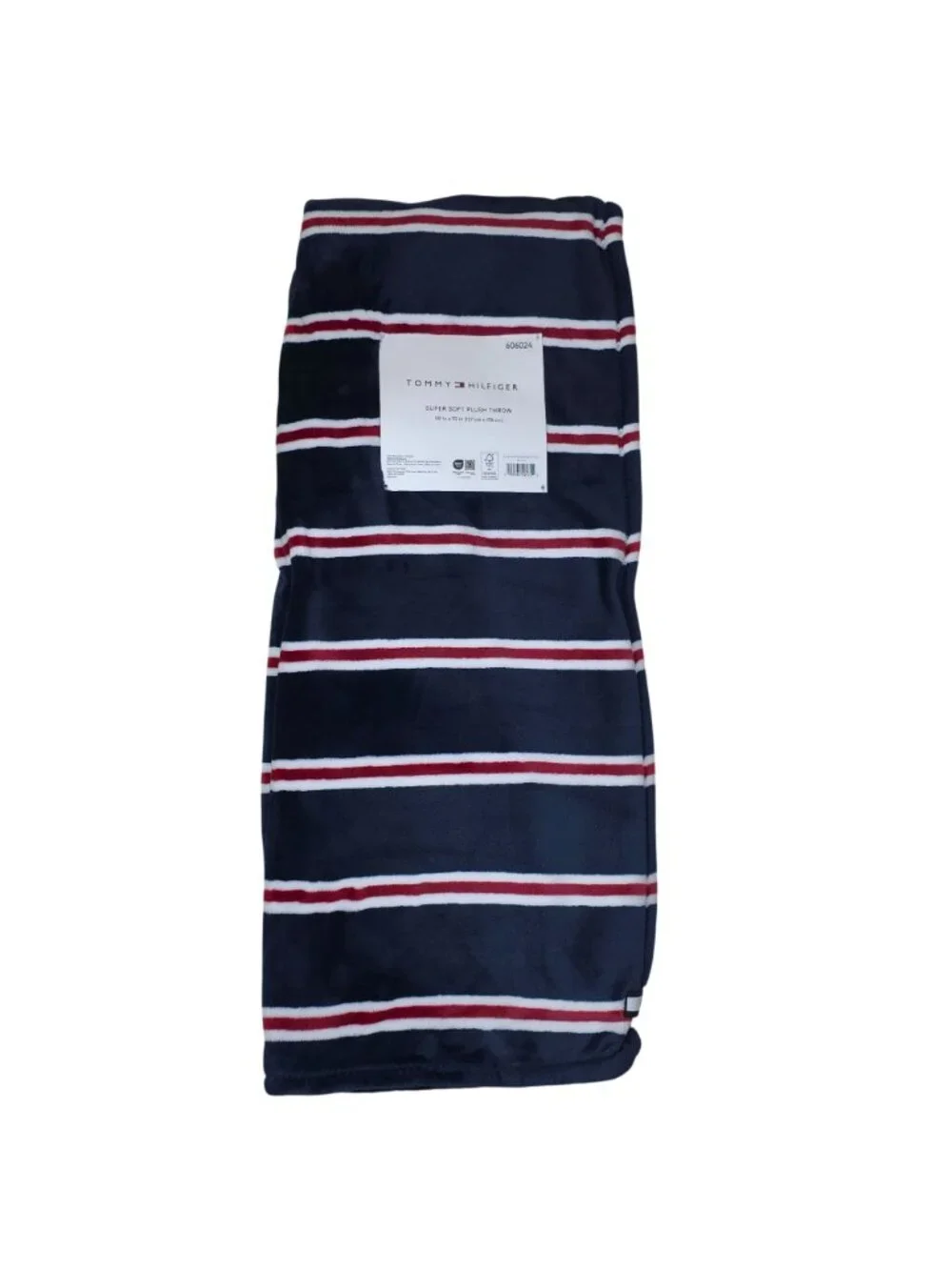 Tommy Hilfiger Super Soft Plush Throw Blanket 50